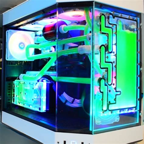 This compact PC case comes with highend water cooling builtin PC Gamer