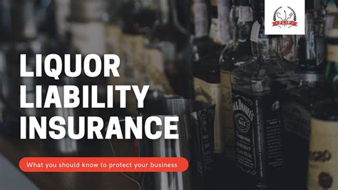 liquor liability insurance for bartenders