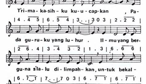 Terima Kasihku (Guru) - Lyrics and Music by Instrumental arranged by