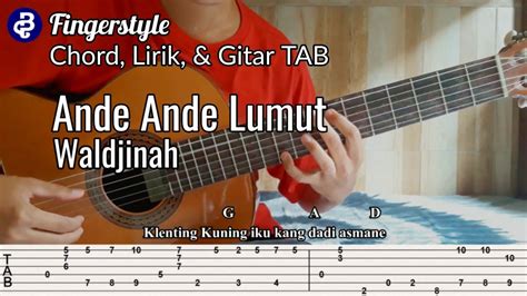 lirik ande ande lumut