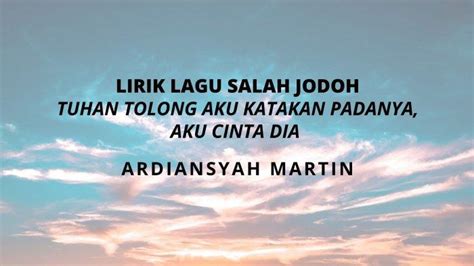 lirik lagu tuhan tolong aku katakan padanya