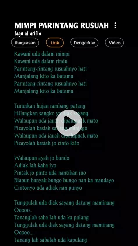 lirik lagu turunkan hujan