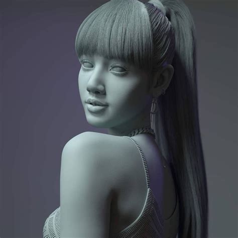 lisa blackpink 3d model