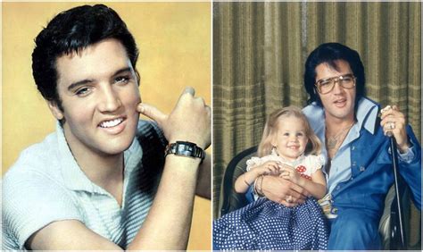 lisa marie presley with her father