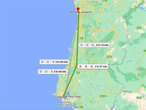 lisbon to porto by bus route