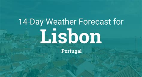 lisbon weather forecast june