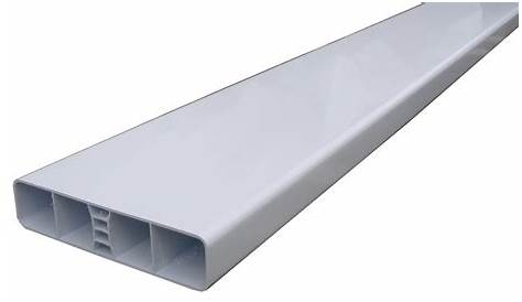 Lisse PVC 80 x 28 mm de 0.5m à 2m par Rothe