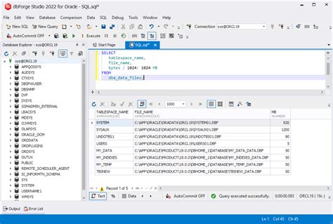 List All Tables In Tablespace Oracle