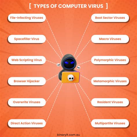 list and explain types of computer virus with examples