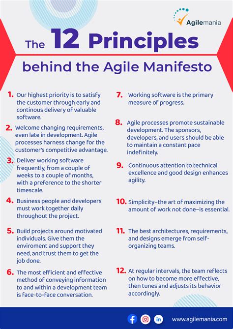 list any 2 agile principles in software testing