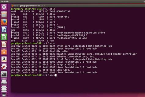List Display Devices Linux