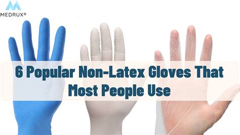 list examples of non latex gloves quizlet