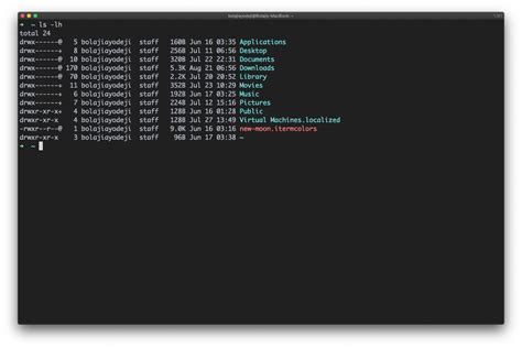 list files in linux with size in gb