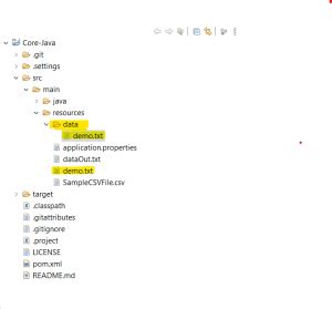 list files in resources folder java