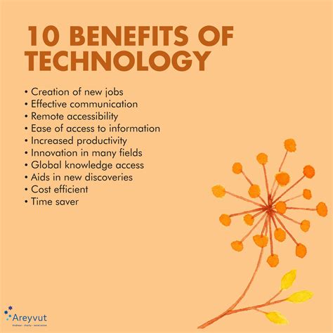 list four importance of technology