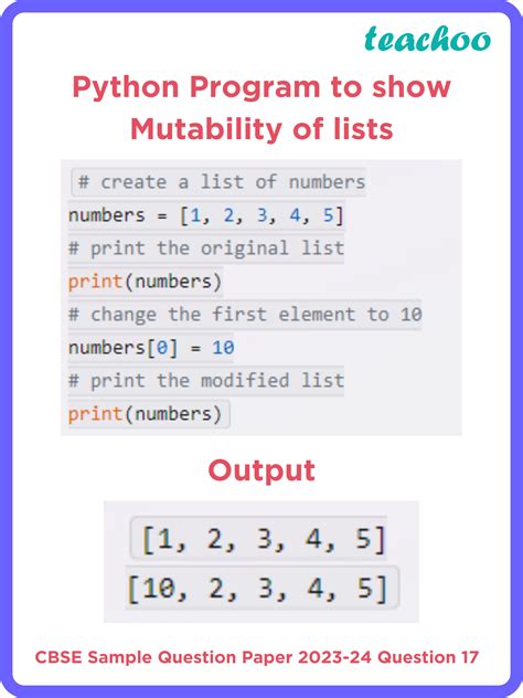 list is mutable and tuple is immutable