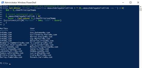 List Mailboxes Exchange Powershell