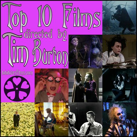 list movies directed tim burton