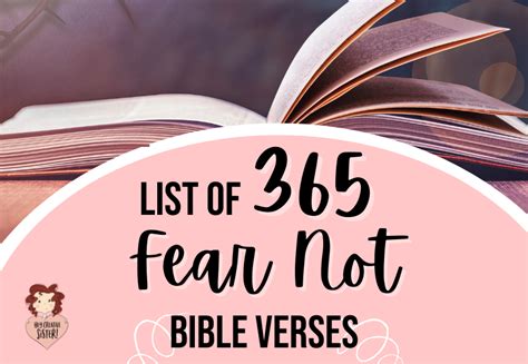 list of 365 do not fear bible verses pdf