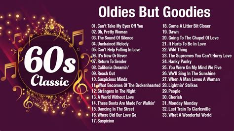list of best oldies songs
