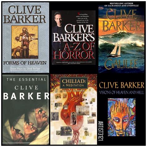 list of clive barker books by series