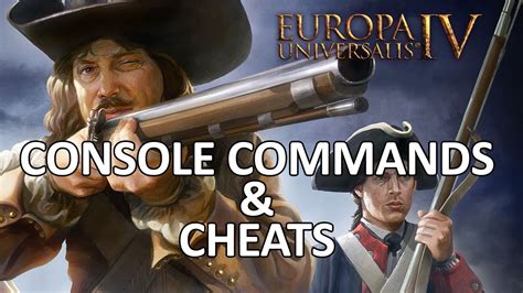 list of console commands europa universalis
