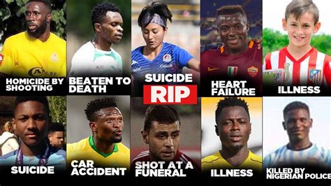 list of dead soccer players