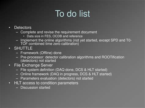 List Of Detectors