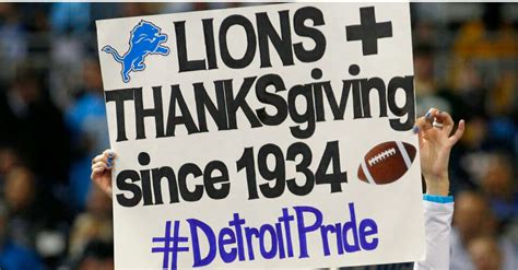 list of detroit lions thanksgiving day games