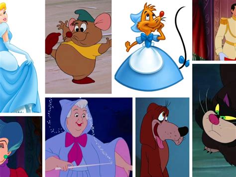 list of disney's cinderella characters