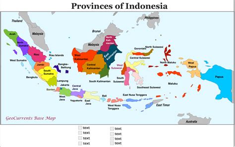 list of districts by capital in indonesia