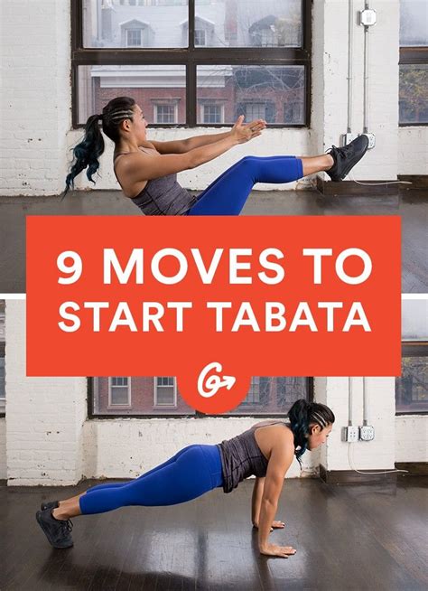 list of exercises for tabata