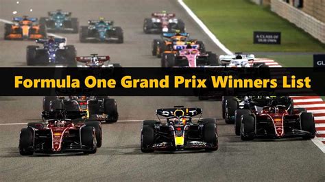 list of f1 grand prix winners