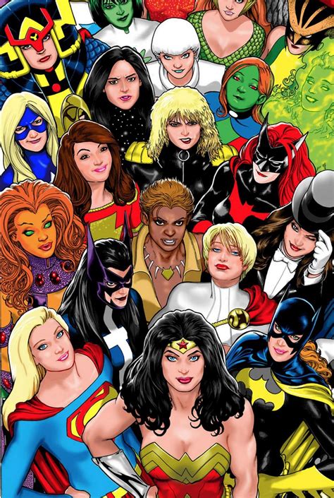 list of female dc characters in comics