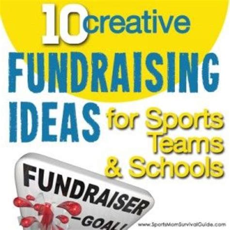 list of fundraising ideas for sports teams