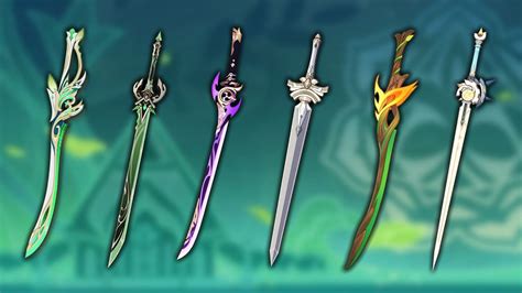 list of genshin swords