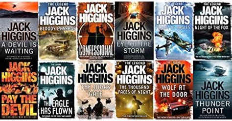 list of jack higgins books