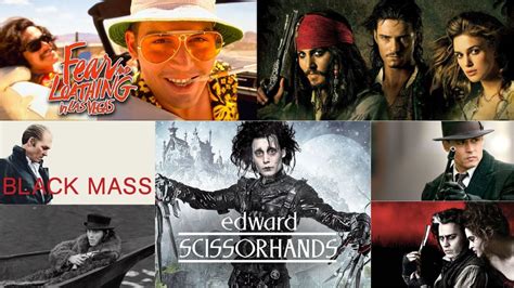 list of johnny depp movies in order