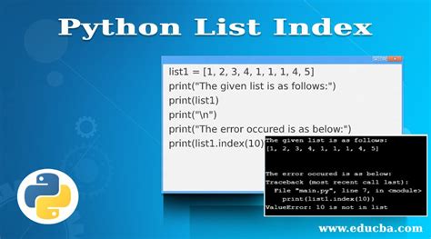 list of list python index
