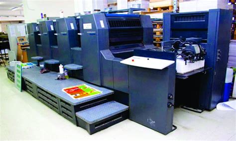 list of machines used in printing press