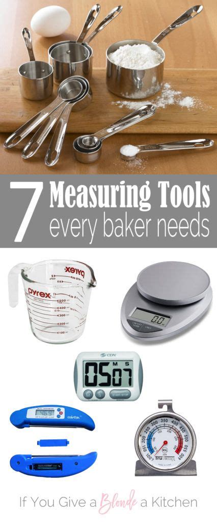 List Of Measuring Tools In Baking