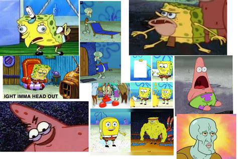 list of memes spongebob