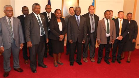 list of ministers of solomon islands