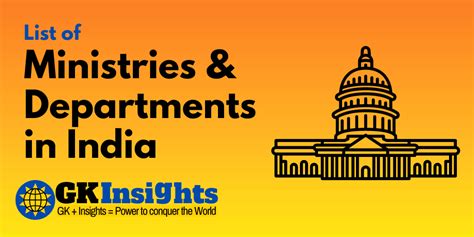 list of ministries of india wiki