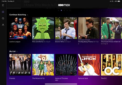 list of movies and tv shows on hbo max