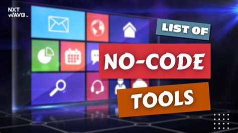 list of no code tools
