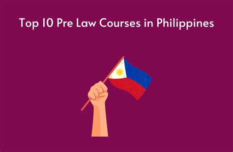 list of pre law courses philippines