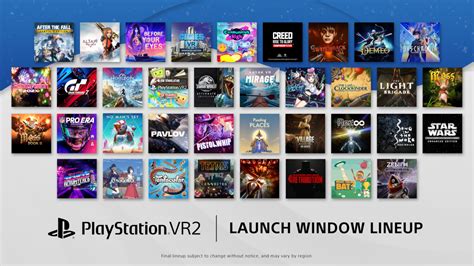 list of psvr2 games