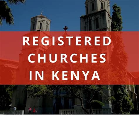 list of registered churches in kenya