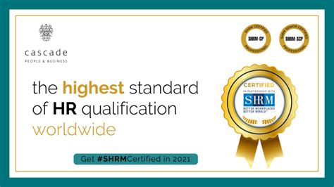 list of shrm certifications